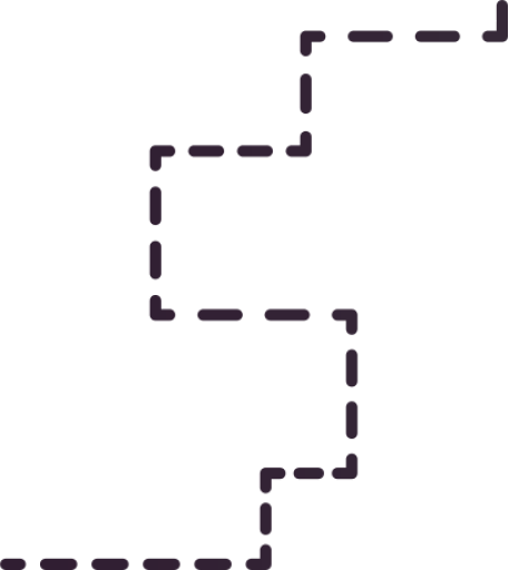 dotted line